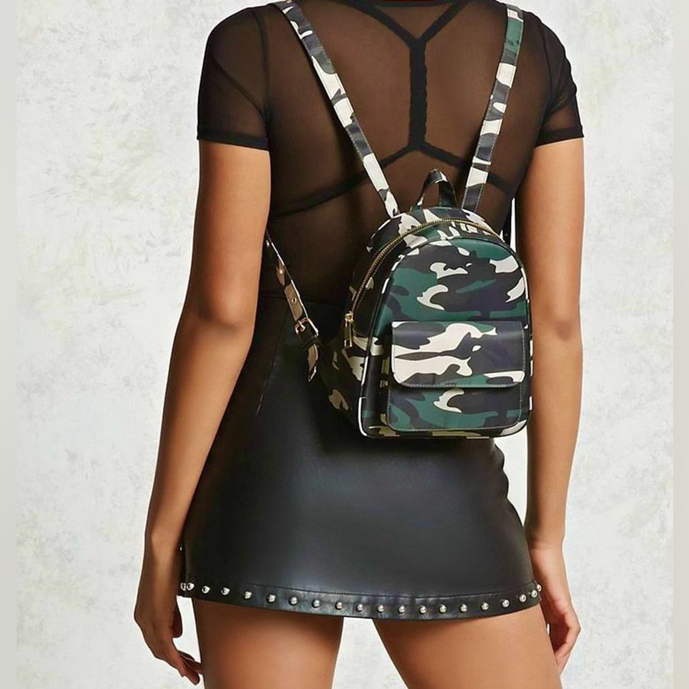 DOLLS KILLS Mini Camo Backpack